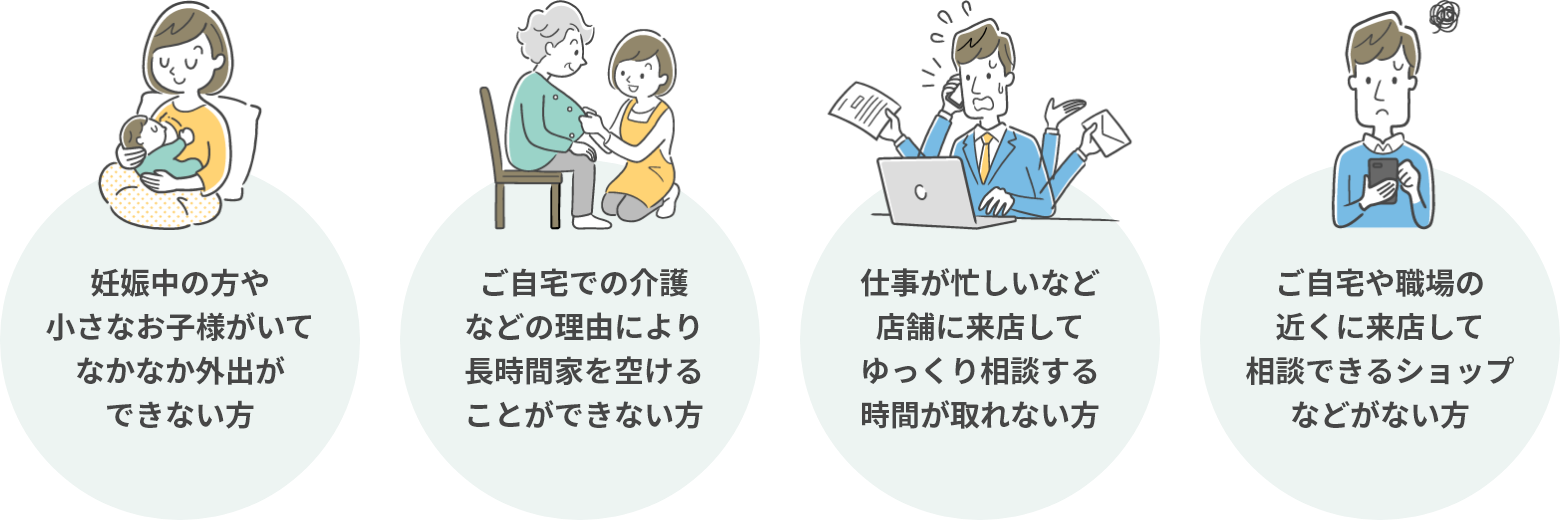 オンライン保険相談はこんな方におすすめ